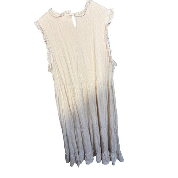 Sweet Magnolia XXL Womens Beige Textured Sleeveless Dress - Picture 2 of 4